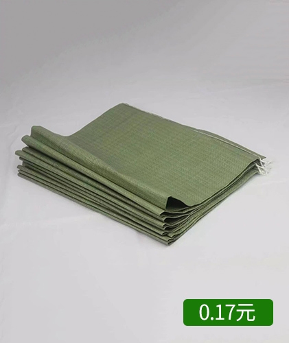 珠海薄款40x60绿色编织袋